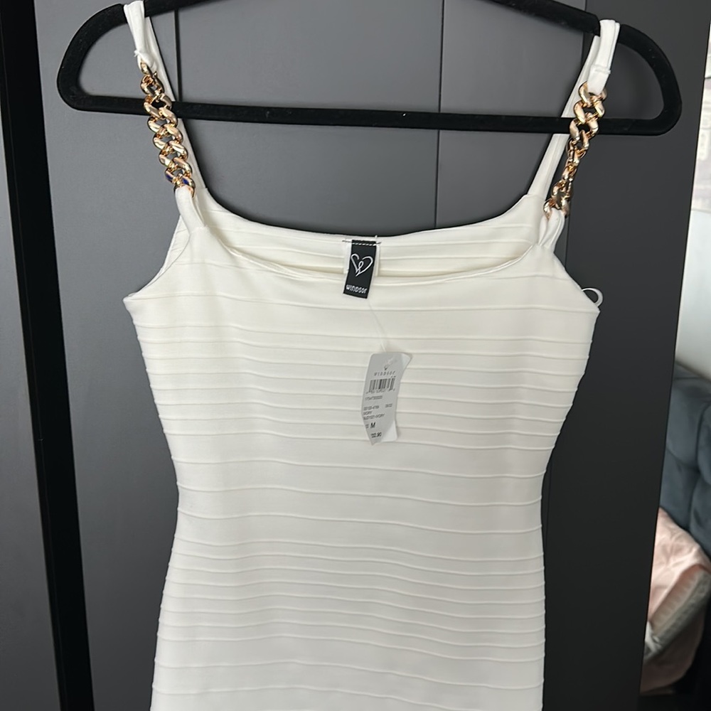 White Mini dress